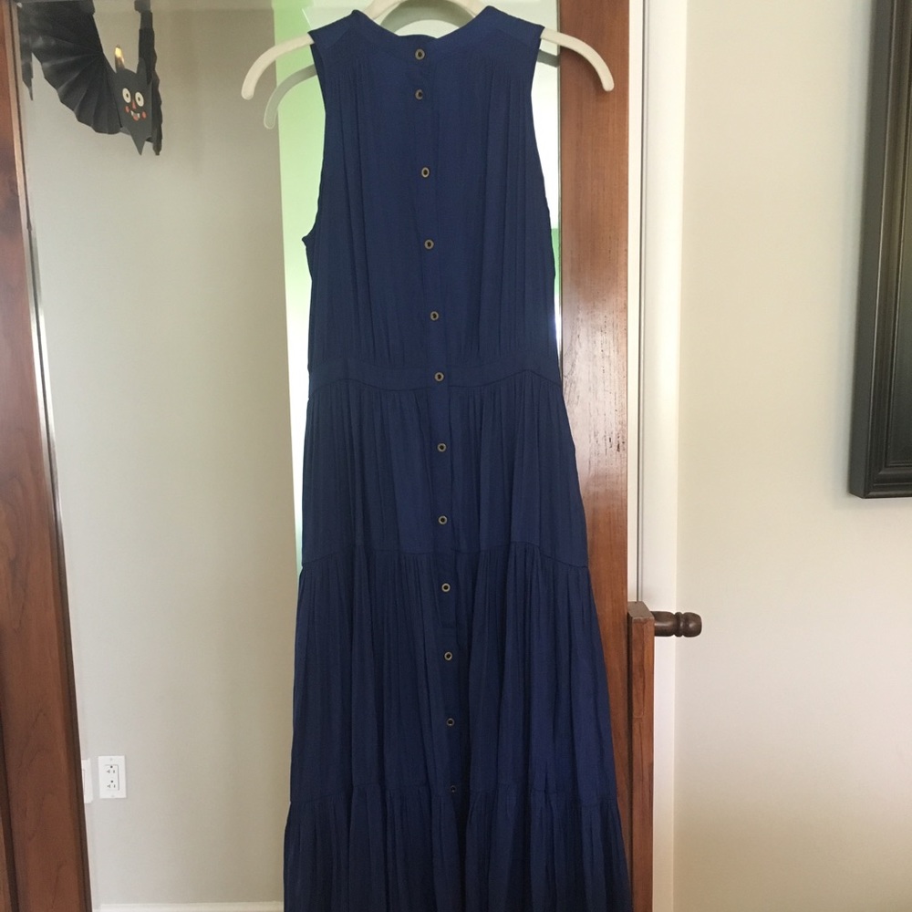 Banana Republic tiered bohemian Maxi Dress